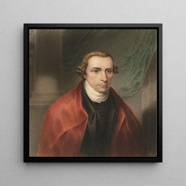 Patrick Henry - James Barton Longacre — framed artwork on a wall
