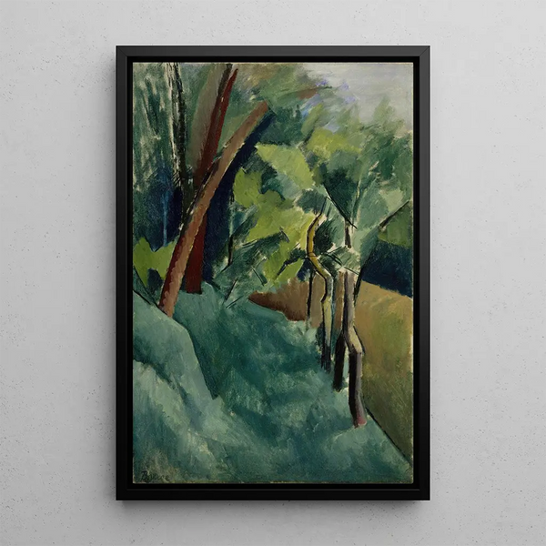 Landscape - Patrick Henry Bruce — framed artwork on a wall
