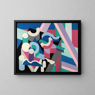 Still life - Patrick Henry Bruce — framed artwork on a wall