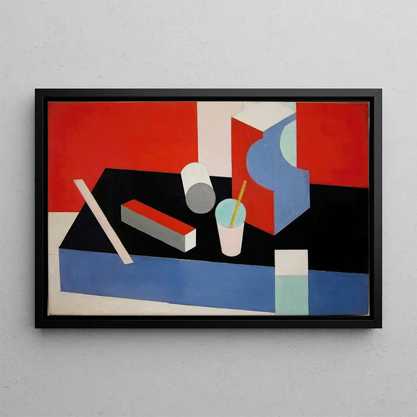 Untitled Painting - Patrick Henry Bruce — framed artwork on a wall