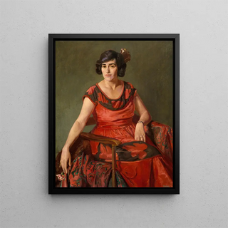 Patrick Joseph Tuohy - Portrait of Mrs Mabel Noyk.webp