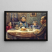L'heure du souper - Patrick Joseph Tuohy — framed artwork on a wall