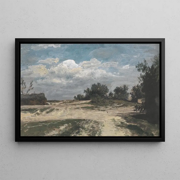 A Road Open - Patrick Nasmyth — framed artwork on a wall