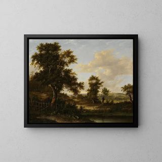 Near Penshurst, Kent - Patrick Nasmyth — framed artwork on a wall