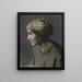 Peasant Painting - Paul-Albert Bartholomé — framed artwork on a wall