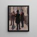The Musicians - Paul-Albert Bartholomé — framed artwork on a wall