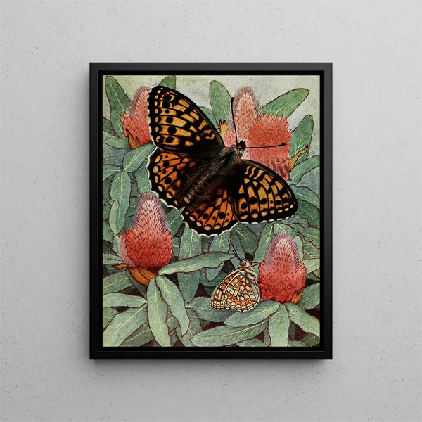 The Number - Paul-André Robert — framed artwork on a wall