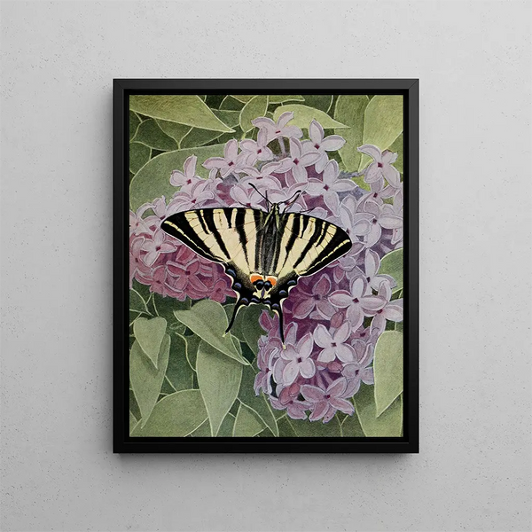 The Flambé - Paul-André Robert — framed artwork on a wall