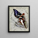 Le Grand Mars Changeant - Paul-André Robert — framed artwork on a wall