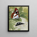 The Sylvain Azure - Paul-André Robert — framed artwork on a wall