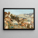 Landscape Painting near Roquevaire in Provence - Paul-Camille Guigou — framed artwork on a wall