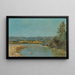 Les Bords de la Durance, Puyvert - Paul-Camille Guigou — framed artwork on a wall