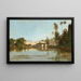 L'étang du Plessis-Picquet - Paul-Camille Guigou — framed artwork on a wall