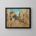 Rue Lourmarin, Vaucluse - Paul-Camille Guigou — framed artwork on a wall
