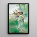 Allegory of Music - Paul-François Quinsac — framed artwork on a wall