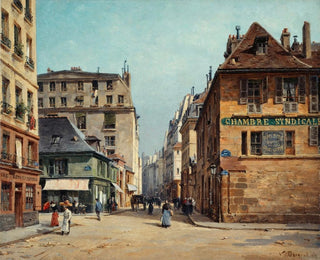 La Rue Saint-Paul - Paul-Joseph-Victor Dargaud — artwork view