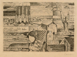 Engraving of a Russian city - Paul Adolf Seehaus — artwork view