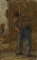 Histoire du blé Le Battage - Paul Albert Baudouin — artwork view