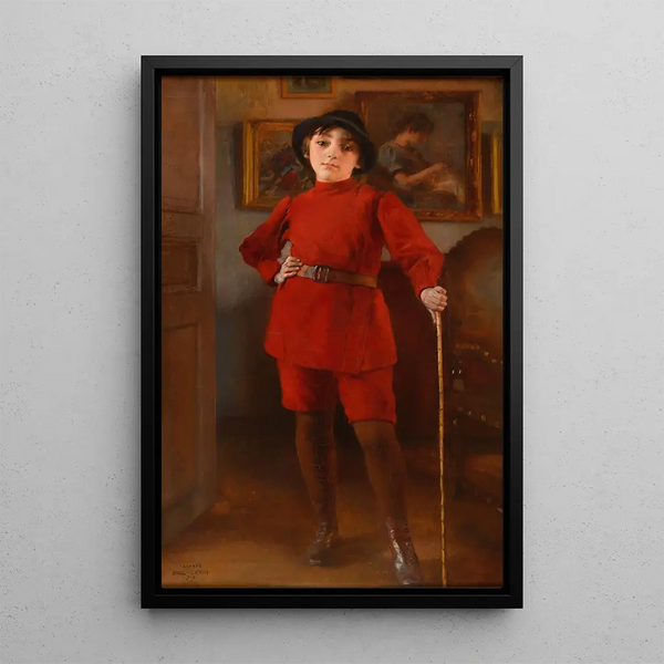 Alfred Leroy child - Paul Alexandre Alfred Leroy — framed artwork on a wall