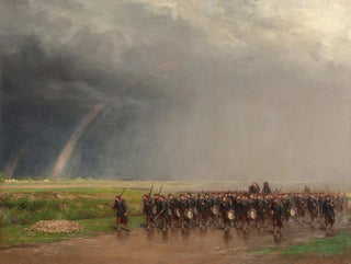 Soldiers marching - Paul Alexandre Protais — artwork view