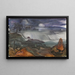 Rain - Paul B. Travis — framed artwork on a wall