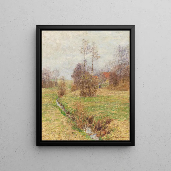 The way the morning sun - Paul Baum — framed artwork on a wall