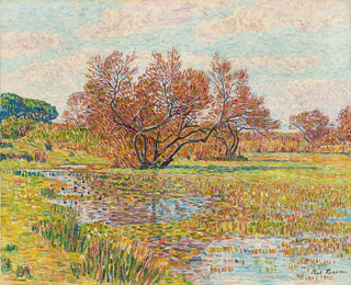 Landscape in Arles - Paul Baum — artwork view
