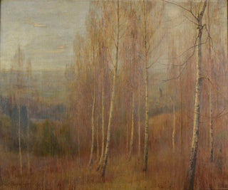 Les Bouleaux en hiver - Paul Bocquet — artwork view