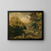 The Rape of Ganymede - Paul Bril — framed artwork on a wall