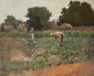 Cabbage Field - Paul Cornoyer — artwork view