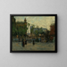 Empire de soirée, parc de New York - Paul Cornoyer — framed artwork on a wall