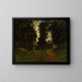 L'Ancien Auberge - Paul Cornoyer — framed artwork on a wall