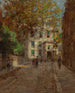 The Village of New York - Paul Cornoyer — artwork view