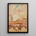 Third Avenue New York - Paul Cornoyer — framed artwork on a wall