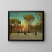 Washington Square, New York - Paul Cornoyer — framed artwork on a wall