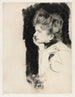 Head of a Woman - Paul César Helleu — artwork view