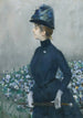 The Woman with Flowers - Paul César Helleu — artwork view