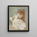 Madame Helleu, her secretary - Paul César Helleu — framed artwork on a wall
