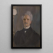 Portrait of Henri Rochefort 1830-1913 - Paul César Helleu — framed artwork on a wall