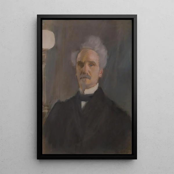 Portrait of Henri Rochefort 1830-1913 - Paul César Helleu — framed artwork on a wall
