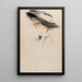 Portrait of a Woman with Hat - Paul César Helleu — framed artwork on a wall