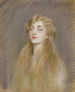 Portrait of Mlle Blanche de Pas - Paul César Helleu — artwork view