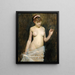 Nude Standing Painting - Paul César Helleu — framed artwork on a wall