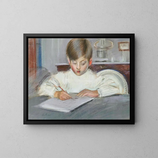 The Drawing Course - Paul César Helleu — framed artwork on a wall