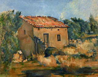 Abandoned House near Aix-en-Provence - Paul Cézanne — artwork view