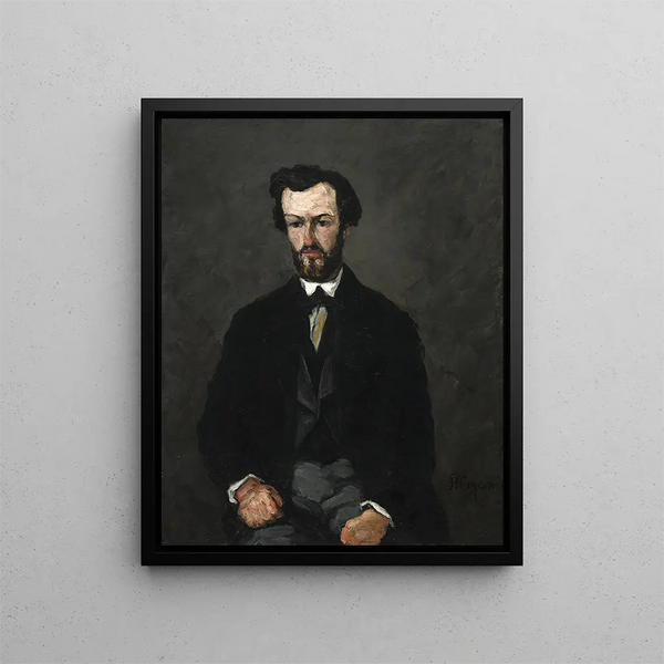 Antony Valabrègue - Paul Cézanne — framed artwork on a wall