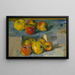 Apples - Paul Cézanne — framed artwork on a wall