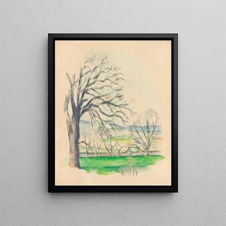 Paul Czanne - Arbre Dpouill Au Jas De Bouffan.webp
