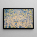 Bathers in front of a mountain - Paul Cézanne — framed artwork on a wall