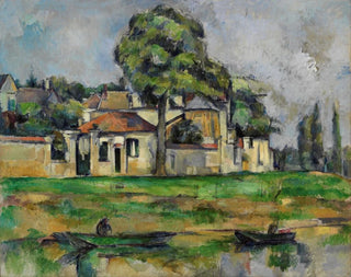 Bords de la Marne - Paul Cézanne — artwork view